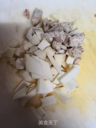 Pork Ribs, Taro and Carrot Congee recipe