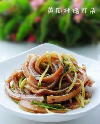 Cucumber Mixed Pig Ears recipe