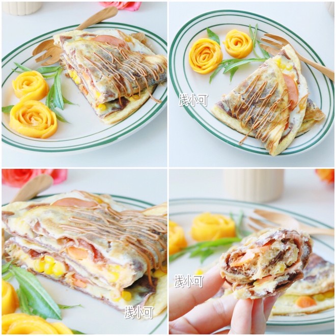 🔥super Satisfaction Burrito (quick Breakfast Series) recipe