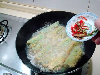 【zhejiang Cuisine】——southern Zhejiang-style "hydrangea Pot Tacai Roll" recipe