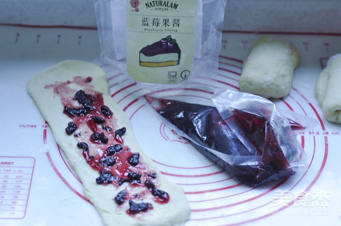 Blueberry Jam Toast recipe