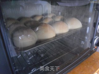 Baked Buns with Glutinous Rice Paste Stuffing recipe