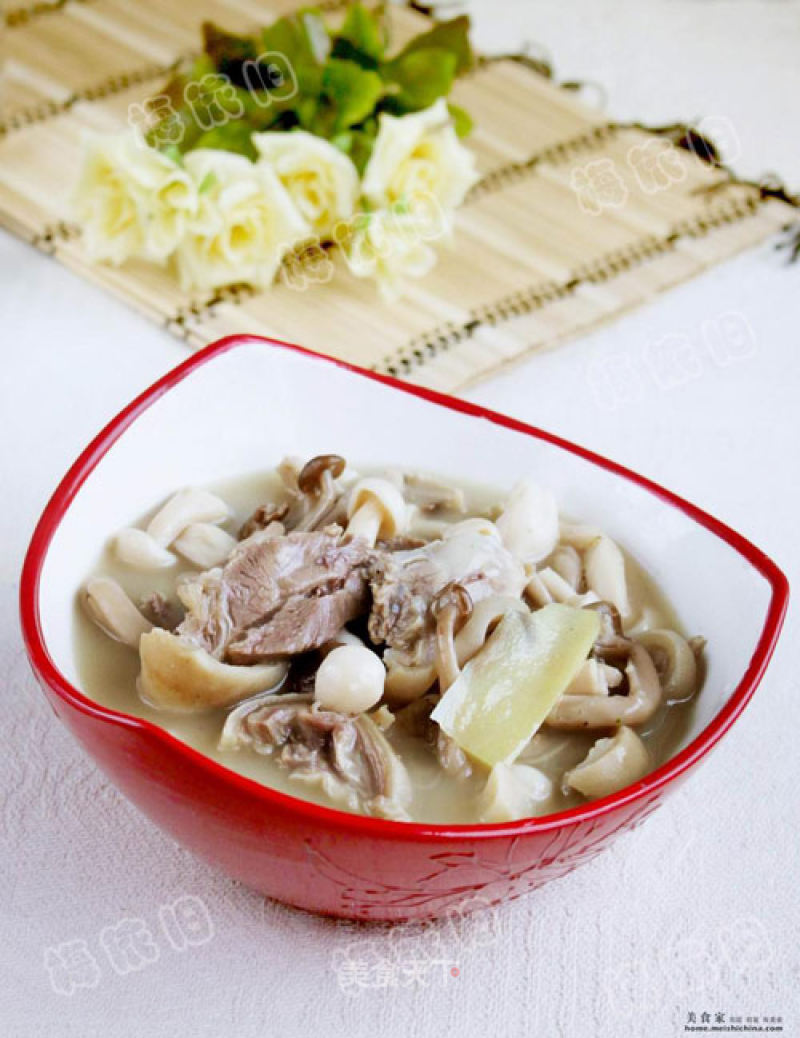 Double Mushroom Lamb Stew recipe