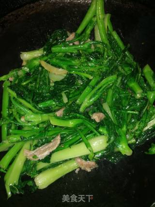 #团圆饭# Stir-fried Vegetable Heart recipe