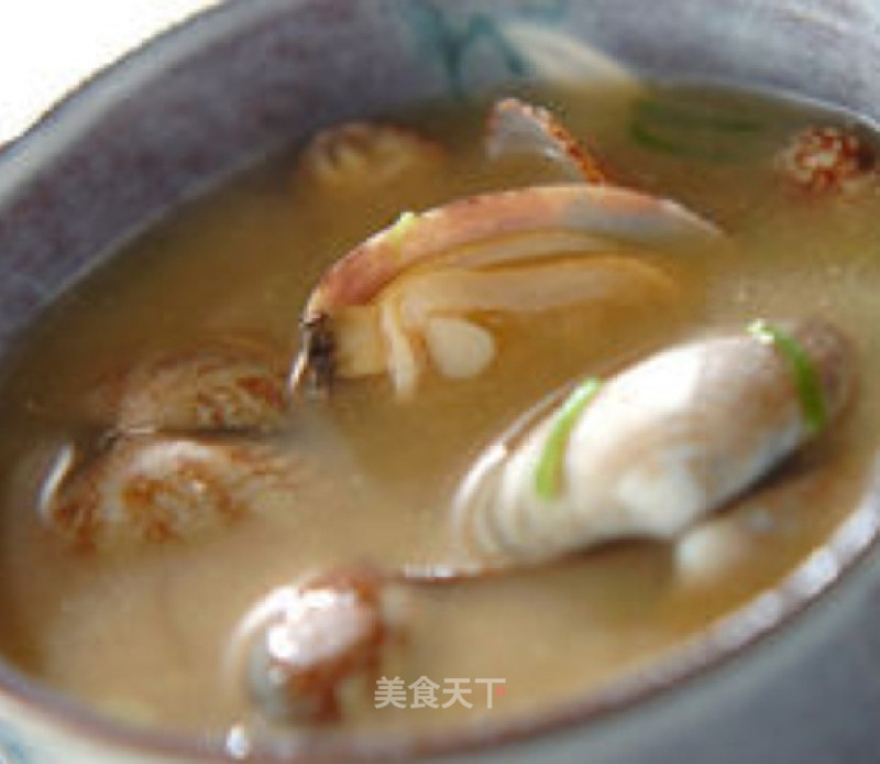 Flower Clam Miso Soup (japanese Miso Soup)
