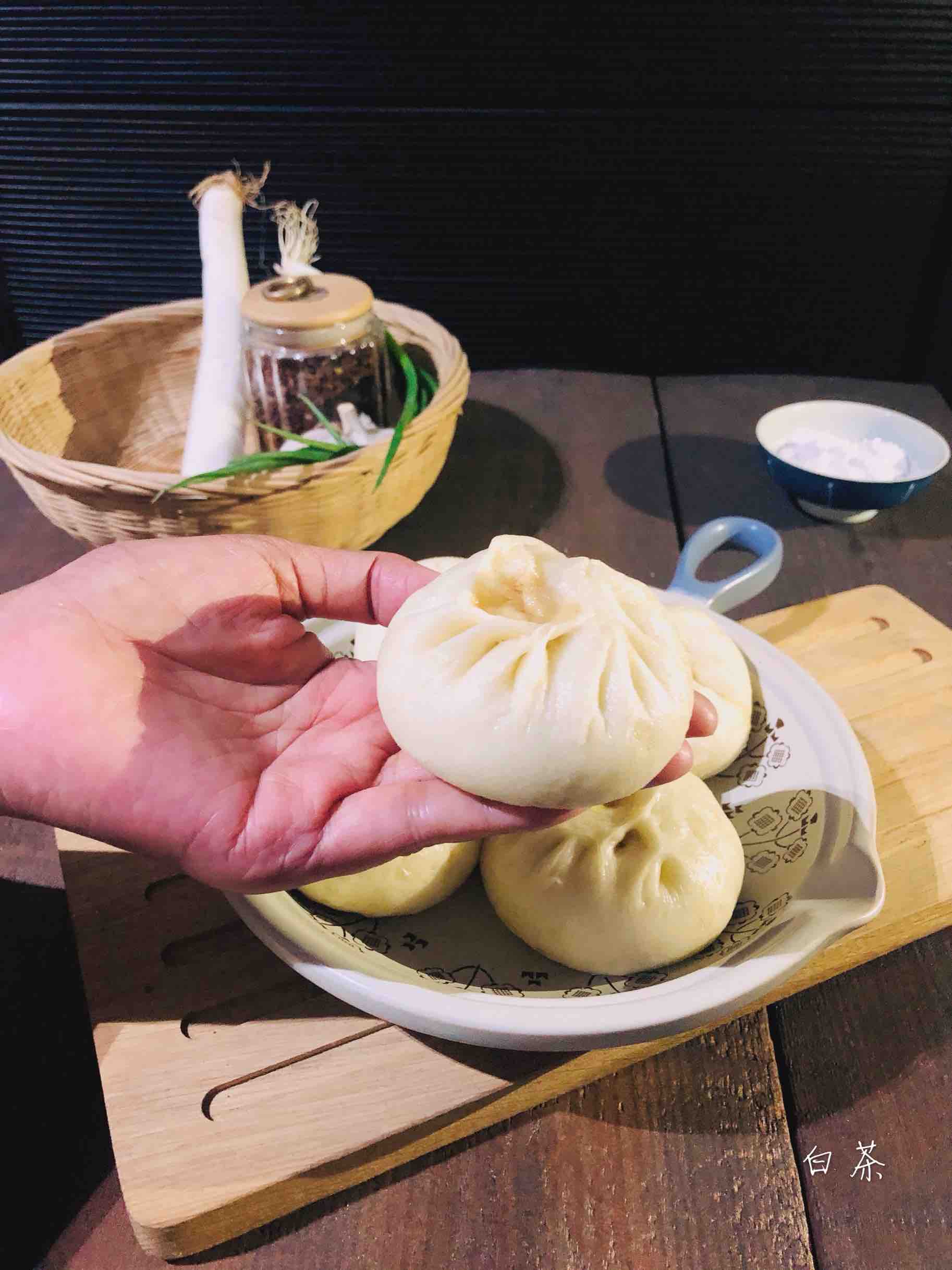 Delicious and Juicy Big Meat Buns