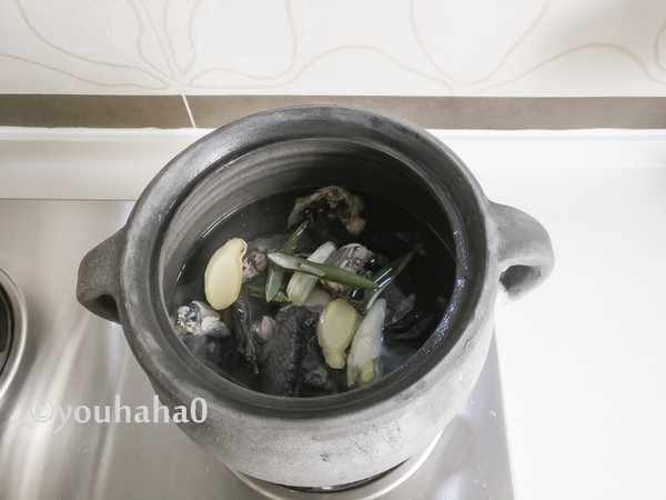 Yam Black Chicken Soup recipe