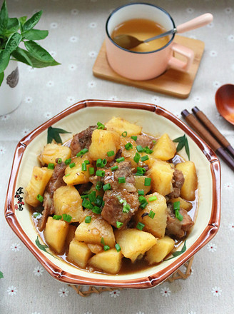 Braised Pork Ribs with Potatoes recipe