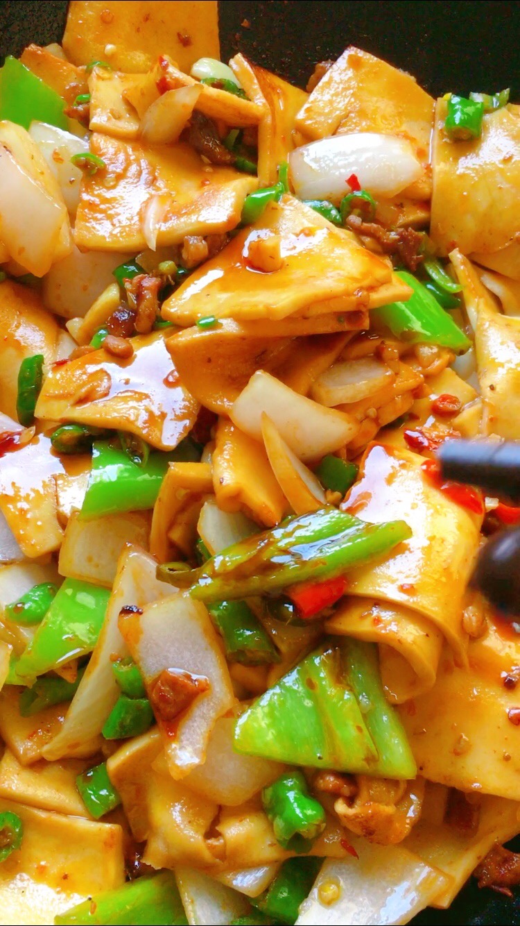 Spicy Stir-fried Chiba Tofu with Meals recipe