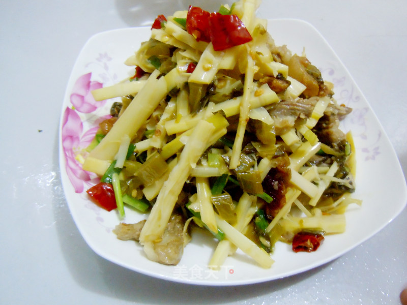 Colored Pork Bamboo Shoots