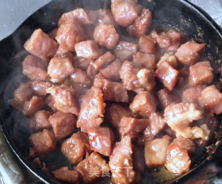 Stir-fried Beef with Mushrooms recipe