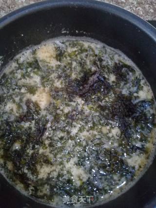 Seaweed Egg Drop Wonton Soup recipe