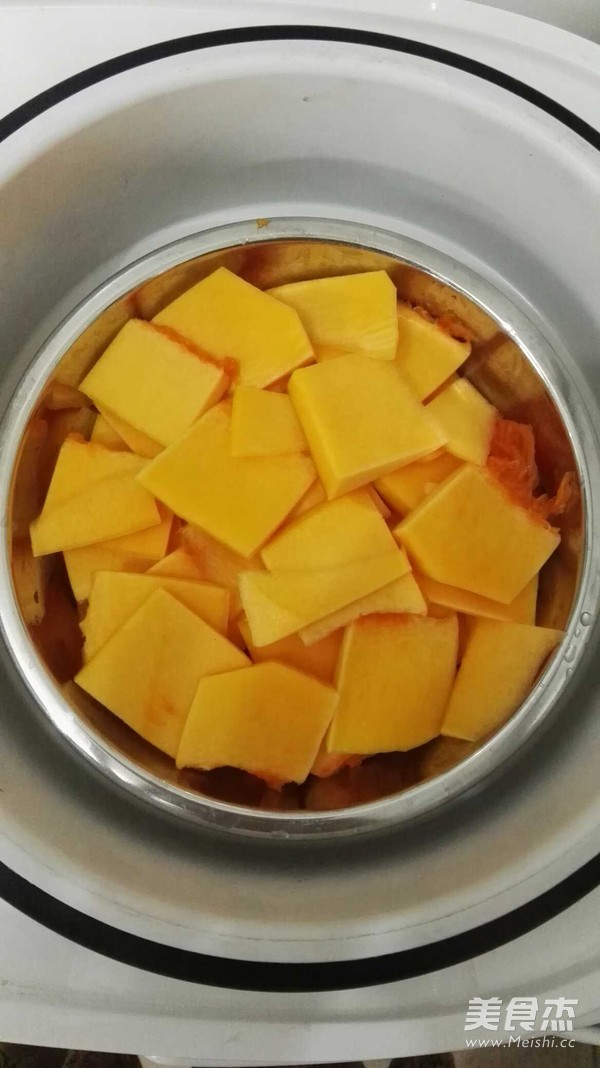 Pumpkin Glutinous Rice Cake recipe