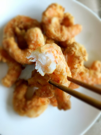 Fresh Crispy Fried Shrimp recipe