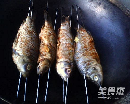 Bbq Crucian Carp recipe
