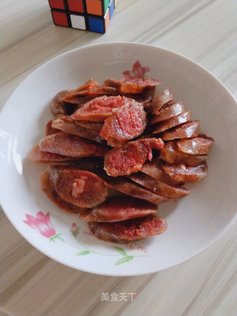 Boiled Sausage with Fermented Grains
