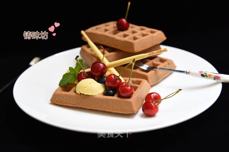 #aca Baking Star Competition Semi-final#【chocolate Waffle】 recipe
