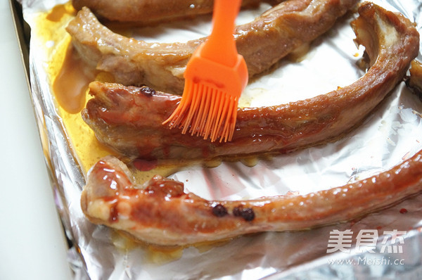 Honey Sauce Grilled Pork Ribs recipe