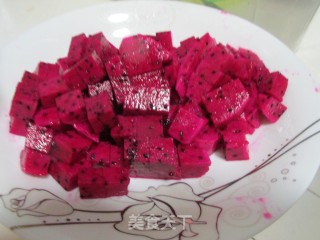 #四session Baking Contest and Love to Eat Festival#pitaya Butter Cake recipe