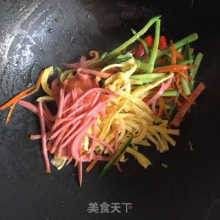 Fried Rice Noodles recipe