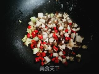 Appetizer: Stir-fried Shiitake Mushrooms with Millet Pepper recipe