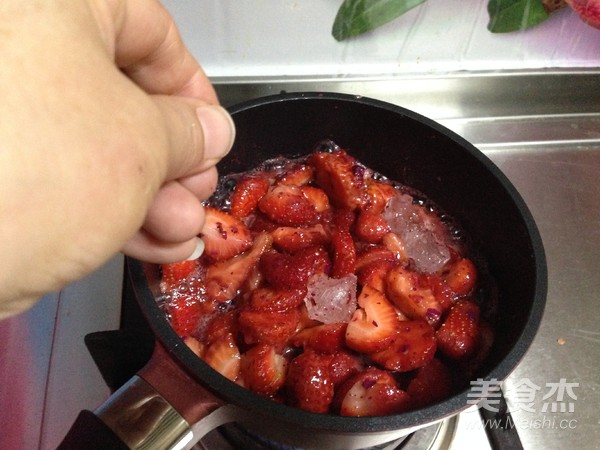 Rose Strawberry Jam recipe