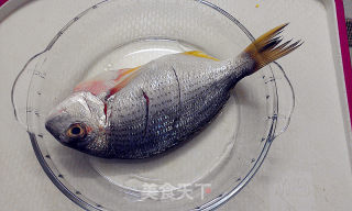 Steamed Fish Sauce with Chinese Sauce——steamed Yellow Foot Stand recipe