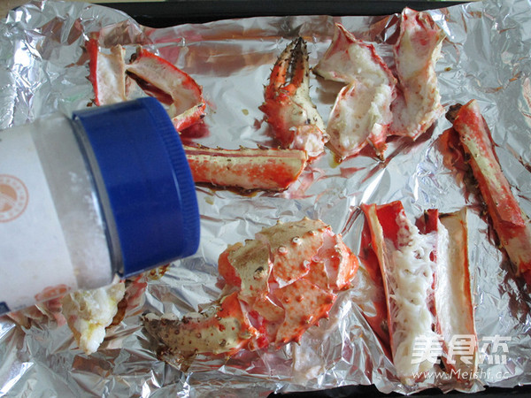 Grilled King Crab recipe