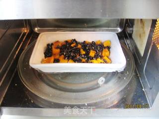 Microwave Honey Black Bean Pumpkin recipe