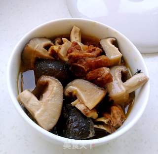 Stewed Chicken with Mushrooms recipe