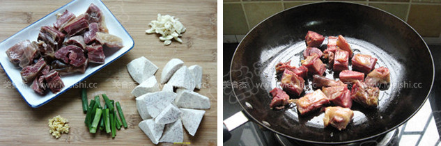 Taro Coconut Milk Cured Duck Pot recipe