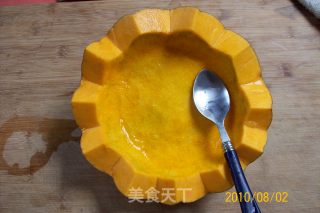 Pumpkin Rice Cake Eight Baolian recipe