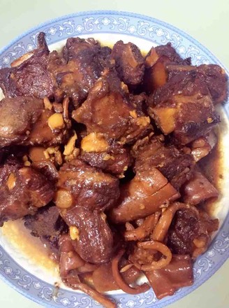Huaiyang Braised Pork Ribs recipe