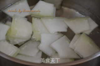 Winter Melon with Sesame Sauce recipe