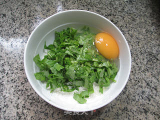 Duck Egg Radish Vegetable Pancake recipe
