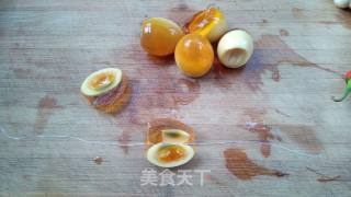 Preserved Egg with Double Pepper recipe