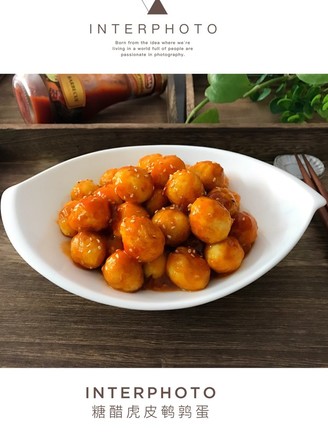 Sweet and Sour Tiger Skin Quail Eggs recipe