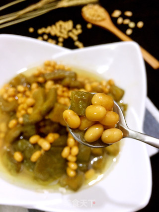 Bitter Gourd Braised Soybeans recipe