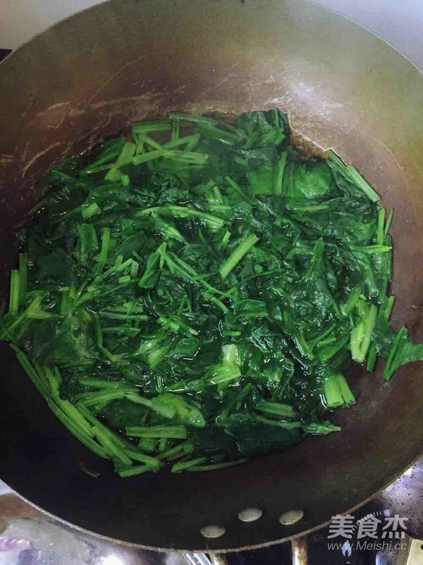 Nuts Spinach recipe