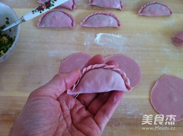 Seaweed and Shrimp Skin Dumpling Wonton recipe