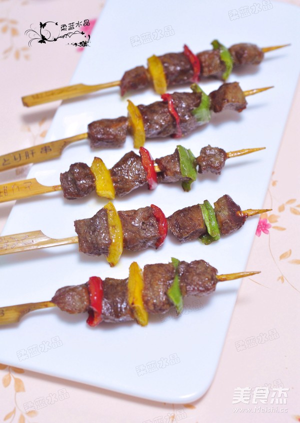 Bell Pepper Beef Skewers recipe