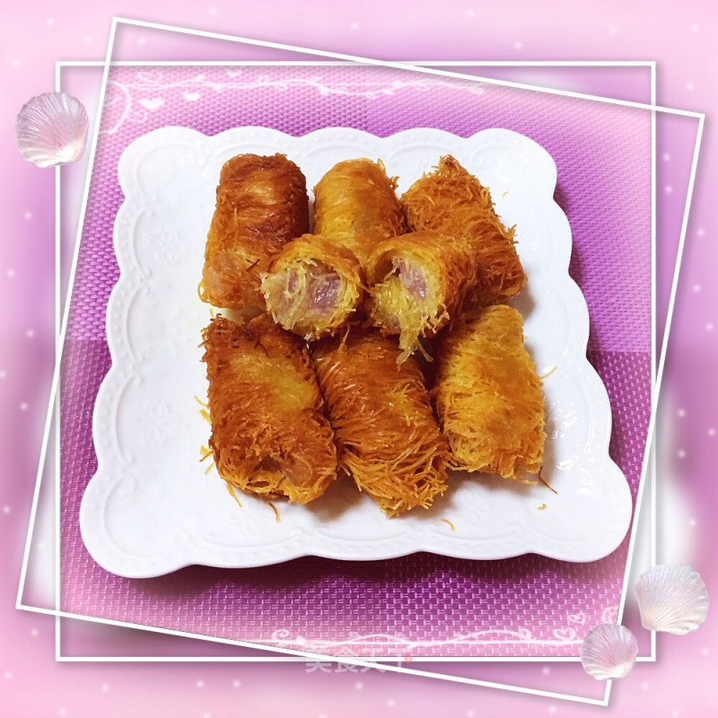Taro Silver Silk Roll recipe
