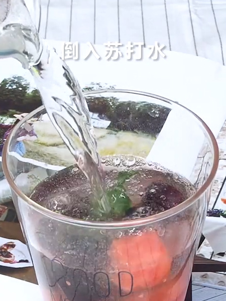 Watermelon Grape Mint Water recipe