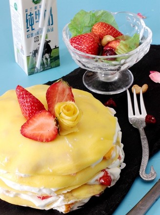 Summer "net Celebrity" Dessert---thousand Layer Cake recipe