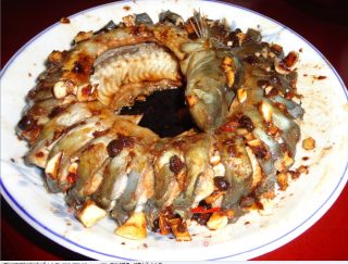 Drum Sauce River Eel recipe