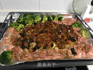 Large Plate of Grilled Meat recipe