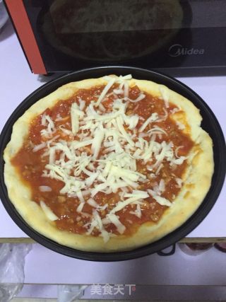 Homemade Super Supreme Sea and Land Pizza recipe