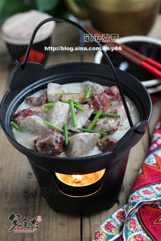 Taro Coconut Milk Cured Duck Pot recipe