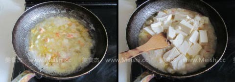 Crab Tofu recipe