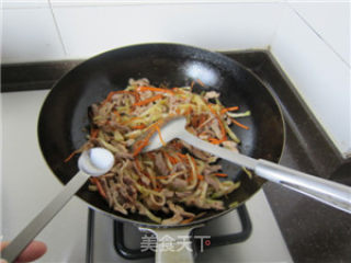 Stir-fried Shredded Pork with Mustard recipe